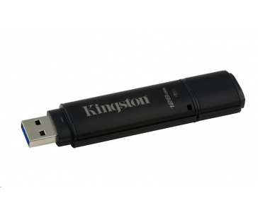 Kingston Flash Disk 128GB DataTraveler 4000 G2DM (USB 3.0, 256-bit šifrování AES)