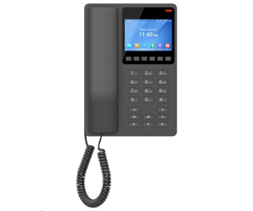 Grandstream GHP631W SIP WiFi hotelový telefon s displejem černý