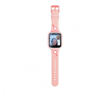 CARNEO dětské GPS hodinky GuardKid+ 4G Platinum pink