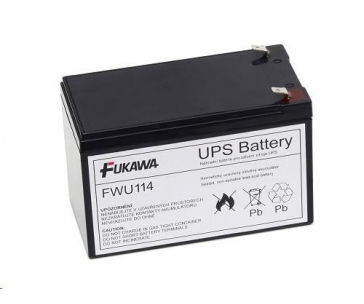 Baterie - FUKAWA FWU-114 náhradní baterie za APCRBC114 (12V/7Ah)