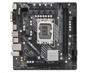 BAZAR - ASRock MB Sc LGA1700 H610M-HDV, Intel H610, 2xDDR4, 1xDP, 1xHDMI, 1xVGA, mATX - Po opravě (Komplet)