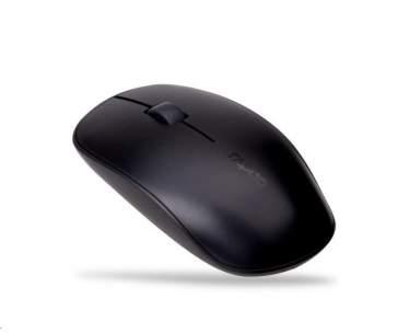 RAPOO set klávesnice+myš 9300M, Wireless Multi-Mode Slim Mouse and Ultra-Slim Keyboard, černá