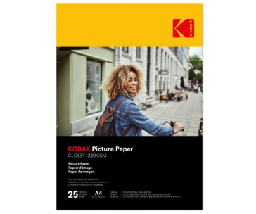 KODAK Picture High Gloss (230g/m2) A4 25 listů