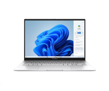 ASUS NTB Zenbook 14 OLED (UX3405MA-OLED862X), Ultra 9-185H, 14" 2880 x 1800, 32GB, 1TB SSD, Intel Arc, W11 Pro, Silver