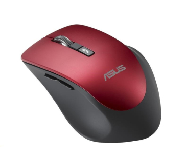 ASUS WT425 Mouse, laserová, bezdrátová, červená