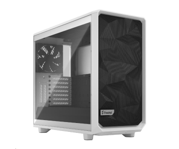 FRACTAL DESIGN skříň Meshify 2 White TG Clear Tint, USB 3.1 Type-C, 2x USB 3.0, bez zdroje, E-ATX