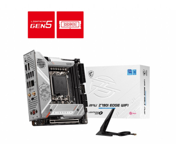 MSI MB Sc LGA1700 MPG Z790I EDGE WIFI, Intel Z790, 2xDDR5, 1xDP, 1xHDMI, WI-FI, mini-ITX