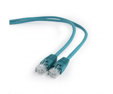 GEMBIRD kabel patchcord Cat5e UTP 5m, zelený