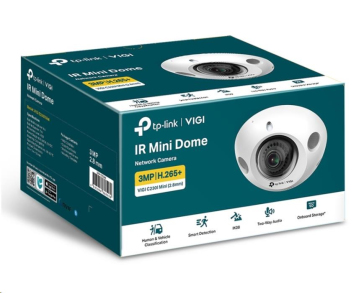 TP-Link VIGI C230I Mini(2.8mm), 3MP, Dome, PoE, IR 30m