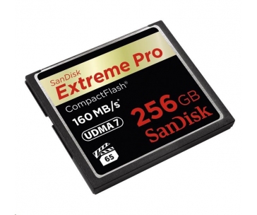 SanDisk Compact Flash 256GB Extreme Pro (160MB/s) VPG 65, UDMA 7