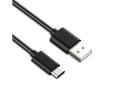 PremiumCord Kabel USB 3.1 C/M - USB 2.0 A/M, rychlé nabíjení proudem 3A, 2m, černá