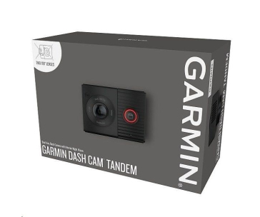 Garmin Dash Cam Tandem - kamera s GPS pro záznam jízdy a interiéru vozu, EU