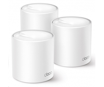 TP-Link Deco X50(3-pack) WiFi6 Mesh (AX3000,2,4GHz/5GHz,3xGbELAN/WAN)