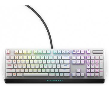 DELL Alienware  510K Low-profile RGB Mechanical Gaming Keyboard - AW510K (Lunar Light)