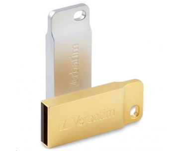 VERBATIM Flash Disk 16GB Metal Executive, USB 3.0, zlatá, kovová