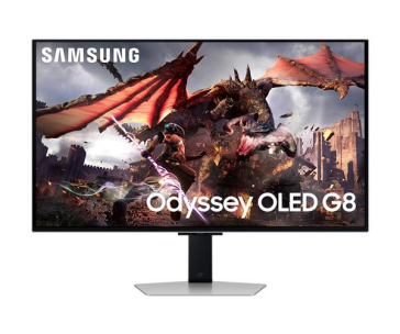 SAMSUNG MT LCD 32" Odyssey OLED G8 (G80SD), Smart, QD OLED UHD 4K, Rovný, AI Procesor, 240Hz, 0,03ms