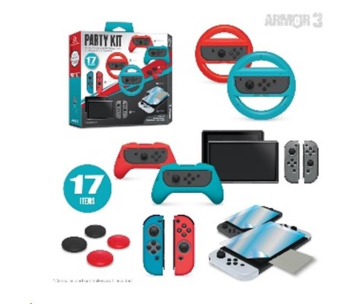 Armor3 Nintendo Switch/OLED Party Kit