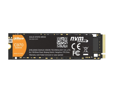 Dahua SSD-C970N256G - NVMe M.2 PCIe SSD, 256GB, R:4600 MB/s, W:1400 MB/s, TBW 500TB, 3D TLC