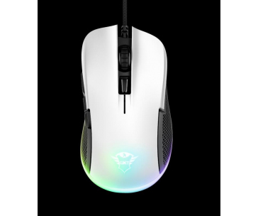 TRUST myš GXT 922 YBAR Gaming Mouse, optická, USB, bílá