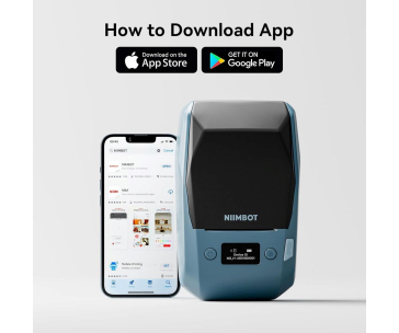 Niimbot Tiskárna štítků M2-H Smart, modrá + role štítků 230 ks