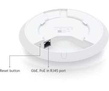 UBNT U6+ - UniFi 6+ Access Point - bez PoE adaptéru