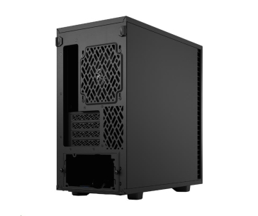 FRACTAL DESIGN skříň Define 7 Mini Black Solid, USB 3.1 Type-C, 2x USB 3.0, bez zdroje, mATX