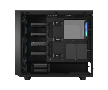 FRACTAL DESIGN skříň Meshify 2 RGB Black TG Light Tint, USB 3.1 Type-C, 2x USB 3.0, bez zdroje, E-ATX