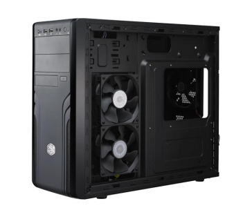 BAZAR Cooler Master case Force 500, ATX, Mid Tower, černá, bez zdroje - POŠKOZENÝ OBAL