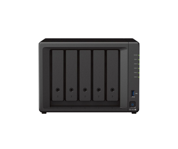 Synology DS1522+ DiskStation (2C/RyzenR1600/2,6-3,1GHz/8GBRAM/5xSATA/2xM.2/2xUSB3.2/4xGbE/1xPCIe)