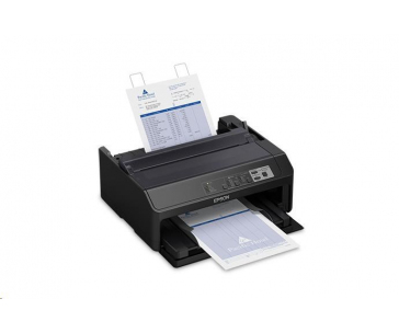 EPSON tiskárna jehličková FX-890IIN, A4, 2x9 jehel, 612 zn/s, 1+6 kopii, USB 2.0, LPT, Ethernet