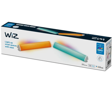 PHILIPS Wiz Linear bar light Colors doublepack - stolní lampa, bílá