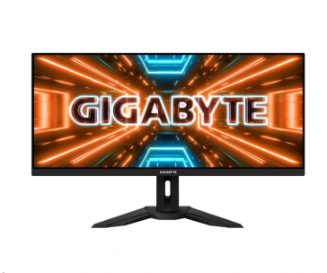 GIGABYTE LCD - 34" Gaming monitor M34WQ, SS IPS, 3440 x 1440 WQHD 21:9, 144Hz, 1000:1, 400cd/m2, 1ms, 2xHDMI, 1xDP