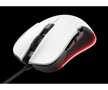 TRUST myš GXT 922 YBAR Gaming Mouse, optická, USB, bílá