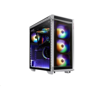 ADATA XPG case BATTLECRUISER Mid-Tower, bez zdroje, 4x 120mm ARGB Fan, Bílá