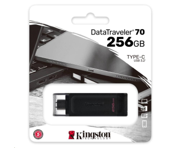 Kingston Flash Disk 256GB DataTraveler DT70 (USB-C)