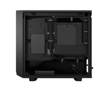 FRACTAL DESIGN skříň Meshify 2 Nano Black TG Dark Tint, USB 3.1 Type-C, 2x USB 3.0, bez zdroje, miniITX