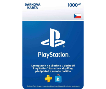 SONY Playstation Live Card Dual CZK1000/CZ