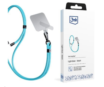 3mk EasyClip Light Blue (black)