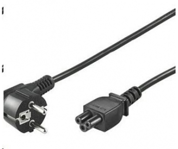 PREMIUMCORD Kabel napájecí 230V pro NTB (3pin, Schuko, trojlístek) 3m