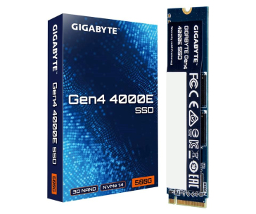 GIGABYTE SSD 500GB 4000E, PCIe Gen4x4, M.2 2280, (R:3600MB/s,W:3000MB/s)