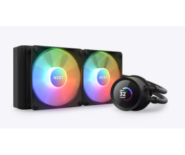 NZXT vodní chladič Kraken 240 RGB / 2x120mm fan / LCD disp. / 6 let