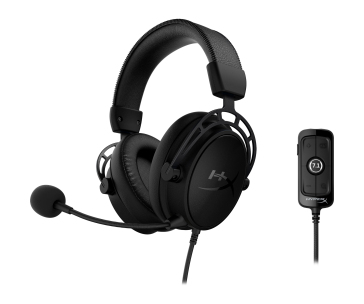 HyperX Cloud Alpha S - Gaming Headset (Black) (HX-HSCAS-BK/WW) - Sluchátka k PC