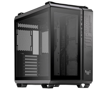 ASUS case TUF GAMING CASE (GT502) TG, Mid Tower, průhledná bočnice, černá