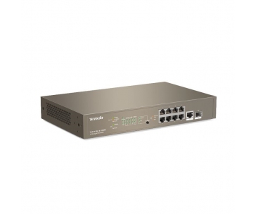 Tenda TEG5310P-8-150W - L3 managed Gigabit PoE AT Switch, 8x PoE AF/AT 10/100/1000Mbps, 1xSFP 1Gbps