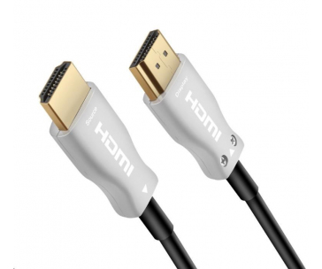 PREMIUMCORD Kabel HDMI optický fiber High Speed with Ether. 4K@60Hz, 50m, M/M, zlacené konektory