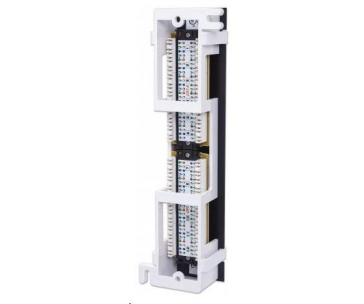 Intellinet Patch Panel, Wallmount, Cat6, 12-Port, UTP, 1U, Black