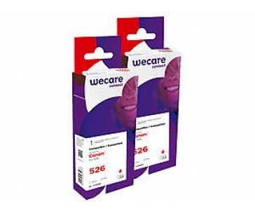 WECARE Armor cartridge pro CANON iP4850 (CLI526M), sada červená, 2x10,5ml