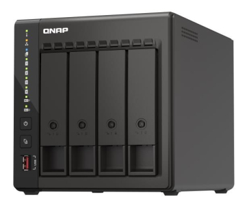 QNAP TS-453E-8G (4C/CeleronJ6412/2,6GHz/8GBRAM/4xSATA/2xM.2/2x2,5GbE/2xUSB2.0/2xUSB3.2/2xHDMI)