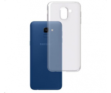 3mk Clear Case pro Samsung Galaxy J6 (SM-J600), čirá