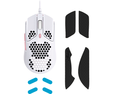 HyperX Pulsefire Haste - Gaming Mouse (White-Pink) (HMSH1-A-WT/G) - Myš